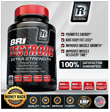 BRI Nutrition Testrone All Natural Supplement