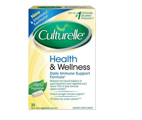 Culturelle Health and Wellness Supplement Probiotic