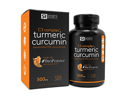 Sports Research Turmeric Curcumin C3 Complex